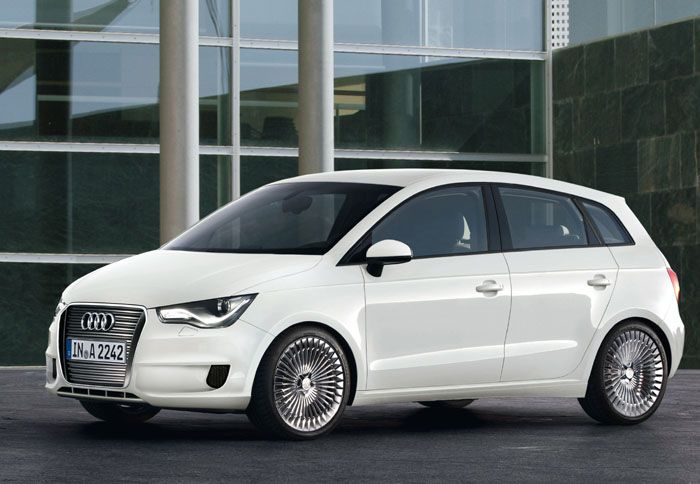 Νέο Audi Α2 (εικόνα κατασκοπευτική ηλεκτρονικά επεξεργασμένη).
